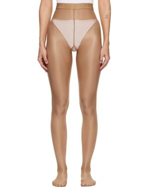 Wolford Tan Neon 40 Tights - Multicolour