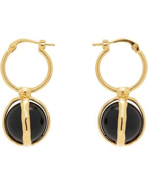 Jil Sander 931 Earrings - Metallic