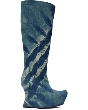 MASHA POPOVA Roadkill Boots - Blue