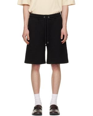 Amiri Relaxed Pull On Sweat Shorts - Black