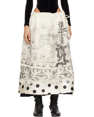 Joone Joonam Off- & Dharma D'Arc Maxi Skirt - Natural