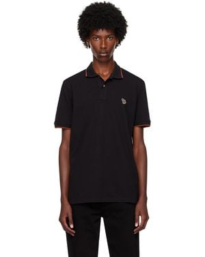 Paul Smith Zebra ポロシャツ - ブラック