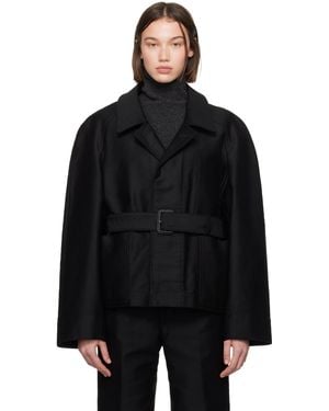 【関税込み】LEMAIRE タン ベルト ツーポケット ジャケット Lemaire タン ベルト ツーポケット ジャケット ブラウン | Lyst