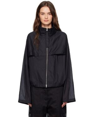 Jil Sander Cotton Muslin Jacket - Black