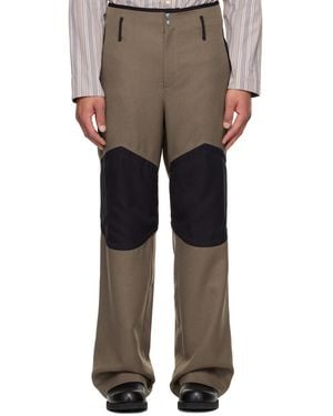 Kiko Kostadinov Orvos Trousers - Natural