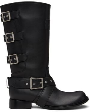 untitlab Buckle Boots - Black