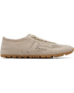 Balmain Racer 45 Macramé Trainers - Black