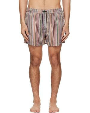 Paul Smith 'Signature Stripe' Swim Shorts - Multicolour
