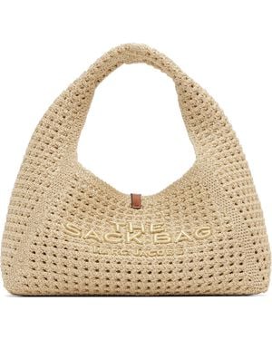 Marc Jacobs 'The Crochet Mini Sack' Tote - Metallic
