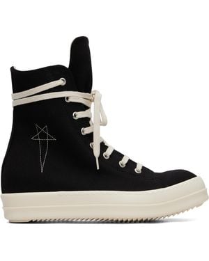 Rick Owens Tower Sneaks Trainers - Black