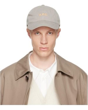 A.P.C. Charlie Cap - Grey
