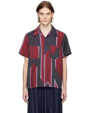 Needles Red One-up Shirt
