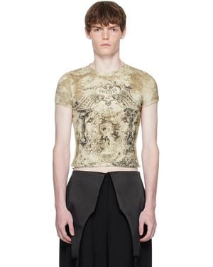 Jean Paul Gaultier 'The Médaillon' T-Shirt - Black