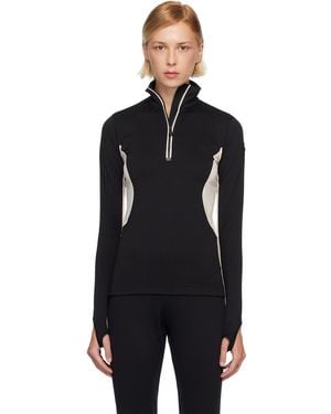 Moncler Polartec Half-Zip Jacket - Black