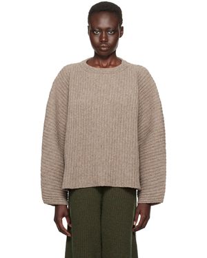 Baserange Pull Kai Taupe - Marron