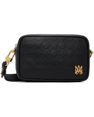 Amiri Ma Quad Leather Camera Bag - Black