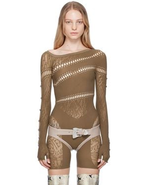 Poster Girl Oshun Short Leather Chaps - Multicolour