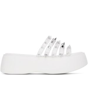 Jean Paul Gaultier Sandales Becky Punk Love Blanches Édition Melissa - Noir