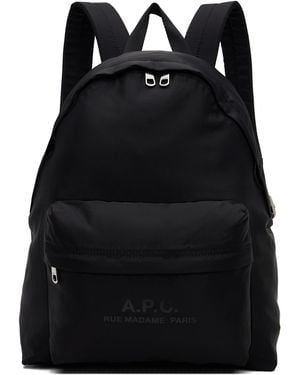A.P.C. Backstage Small Backpack - Black