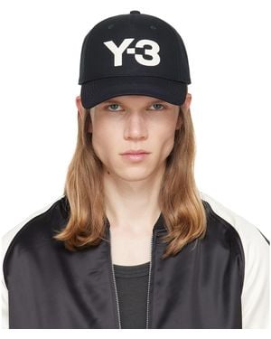 Y-3 Logo Cap - Black
