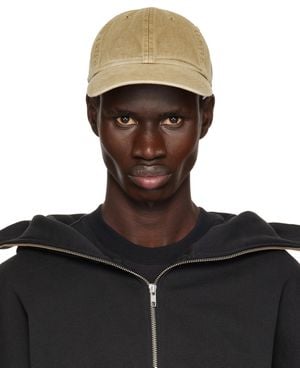Entire studios Taupe Standard Cap - Black