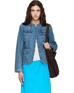 Rag & Bone Mercer Denim Jacket - Blue