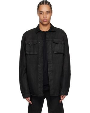 Boris Bidjan Saberi 11 ブラック Sib デニムジャケット