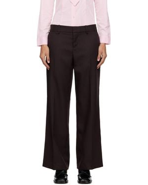 Sandy Liang Grandpa Trousers - Black