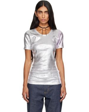 SECONDA Ssense Exclusive Midnight T-Shirt - White