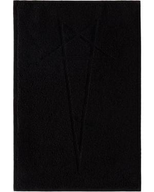 Rick Owens Mini Hand Towel - Black