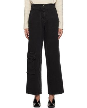 Halfboy Cargo Trousers - Black