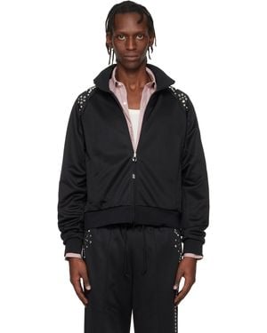 Toga Virilis Jersey Track Jacket - Black