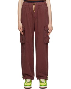 Brain Dead Flap Pocket Trousers - Red