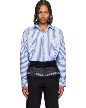 Edward Cuming Arm Flex Shirt - Blue