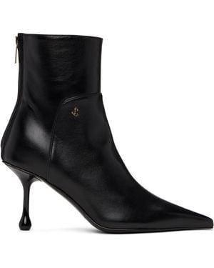 Jimmy Choo ブラック Cycas 80 アンクルブーツ