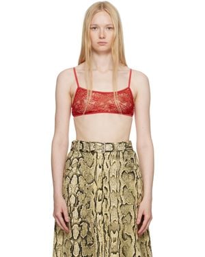 Dries Van Noten Fitted Bralette - Orange
