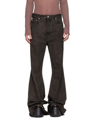 Rick Owens Tower Bolan Bootcut Jeans - Black