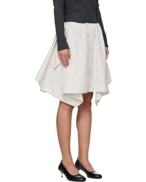 【関税込み】OUR LEGACY ブルー Sash ミディアムスカート Our Legacy - Sash Skirt 70S Jersey Wave Plisse