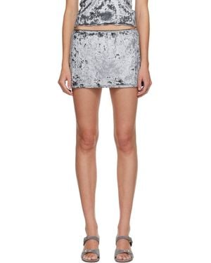 Maryam Nassir Zadeh Bisou Miniskirt - Blue