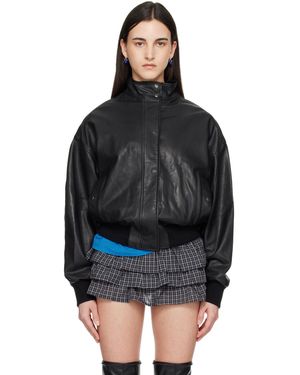 GIMAGUAS Vittoria Leather Jacket - Black