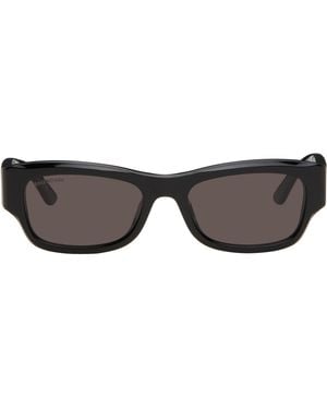 Balenciaga ブラック スクエアサングラス