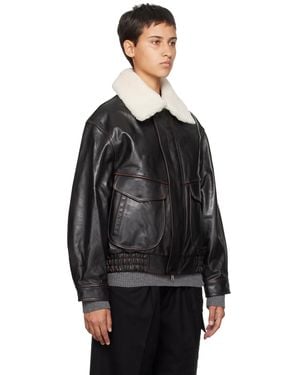 【関税込み】Dunst ブラウン 本革 シアリングジャケット DUNST ブラウン 本革 シアリングジャケット ブラウン | Lyst