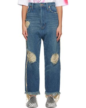 Doublet 1.5X Resized Jeans - Blue