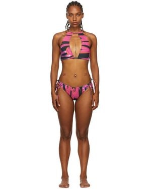 BARRAGÁN Ssense Exclusive Ambra Bikini - Purple