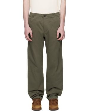 A.P.C. Khaki Chuck Pants - Green