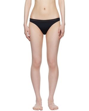 La Perla Panelled Bikini Bottom - Black