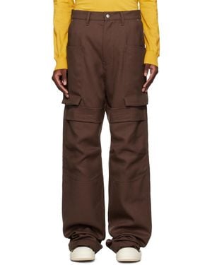 Rick Owens ブラウン Porterville Stefan カーゴパンツ