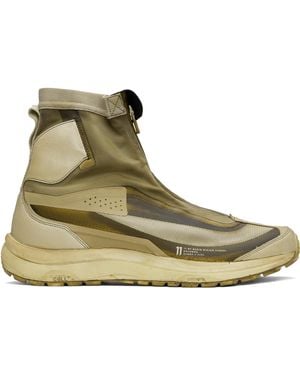 Boris Bidjan Saberi 11 Salomon Edition Bamba 2 High V2 Trainers - Green