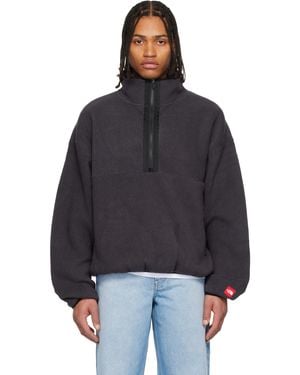 The North Face Tnf Box 1/2 Zip Fleece Jacket - Black