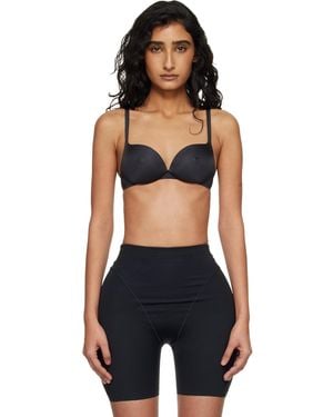 Skims Ultimate Nipple Wireless Push-Up Bra - Black